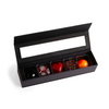 Custom Premium Sweets Chocolate Truffle Packaging Box with Plastic Dividers And Window