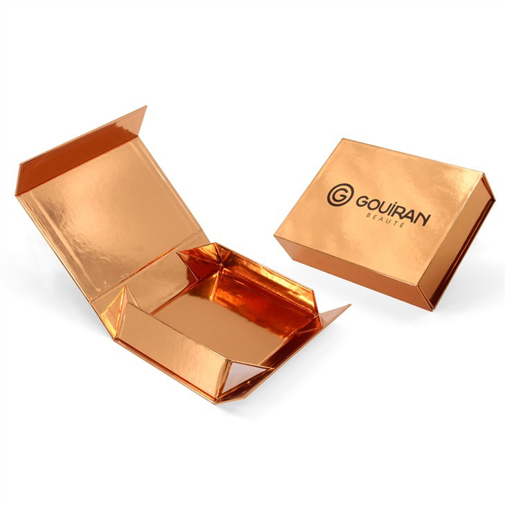 Rose Gold Gift Paper Packaging Boxes