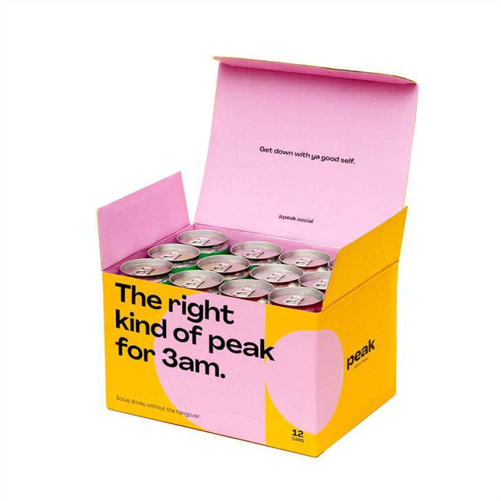 12 Beer Can Shipping Packaging Box