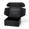 Black Corrugated Mailer Boxes With Logo