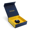 Custom Folding Magnetic Jewelry Box with Gold Foil Stamping Logo