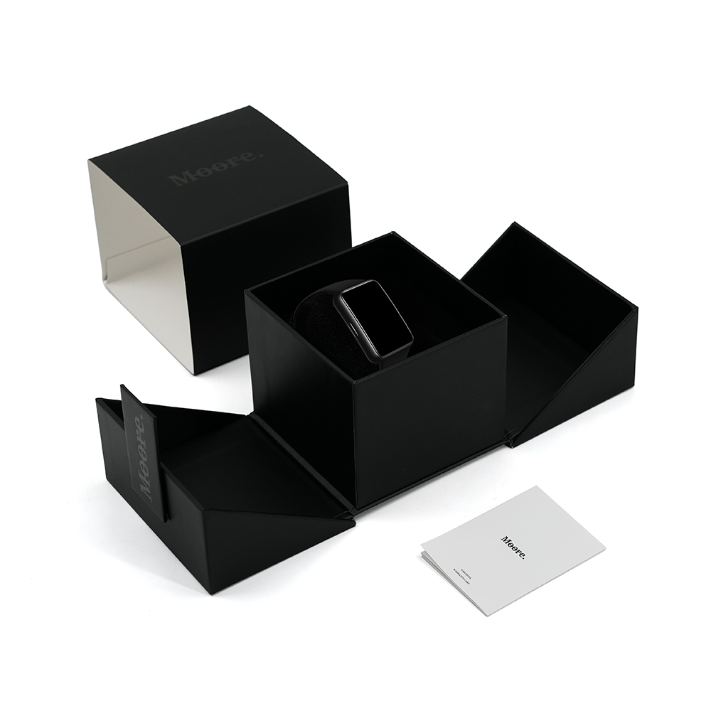 Custom Logo Luxury Double Door Gift Packaging Box for Watches