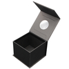 Custom Made Luxury Magnetic Gift Box Packaging with Window for Watch Shop