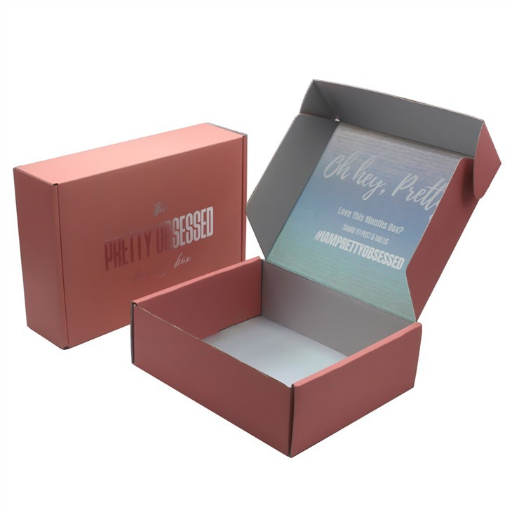 Pink Shipping Boxes Holographic