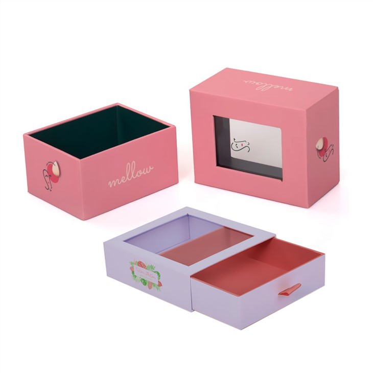 Small Pink Gift Boxes With Window