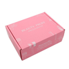 Pink Shipping Boxes Custom Logo