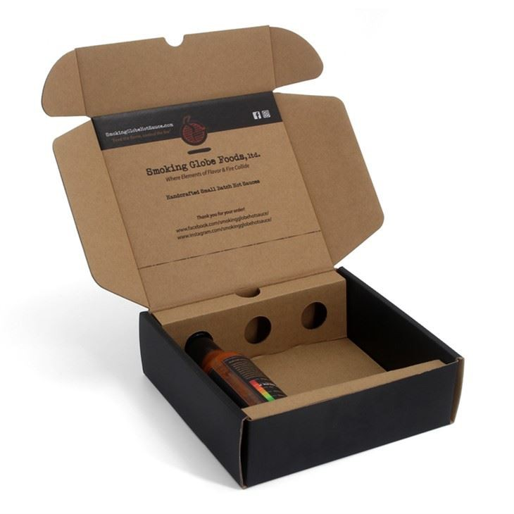 Customised Corrugated Mailer Box For Bottle