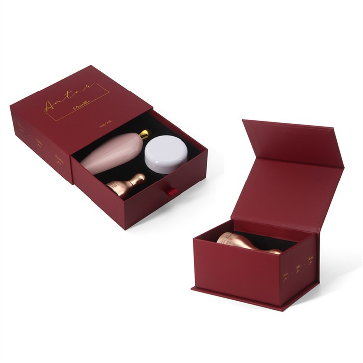 Luxury Cosmetics Hair Oil Packaging Box