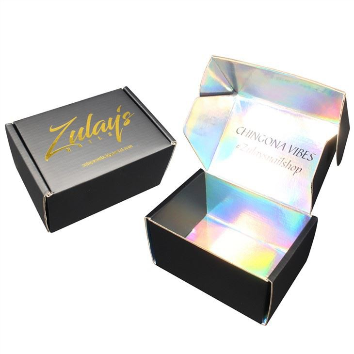 Wholesale Black Corrugated Mailer Boxes