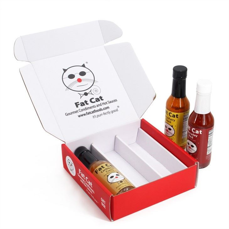 Insert Shipping Box For Hot Sauce