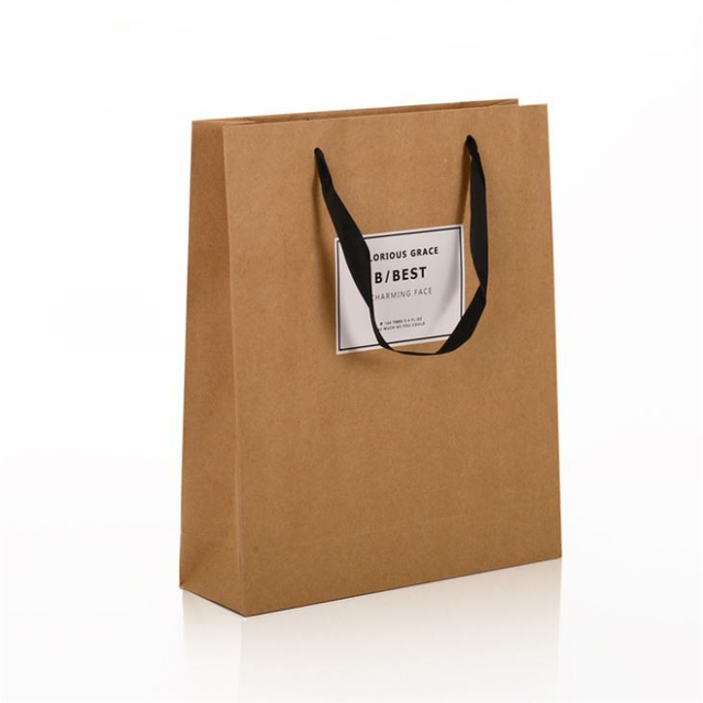 Kraft Paper Shopping Bags