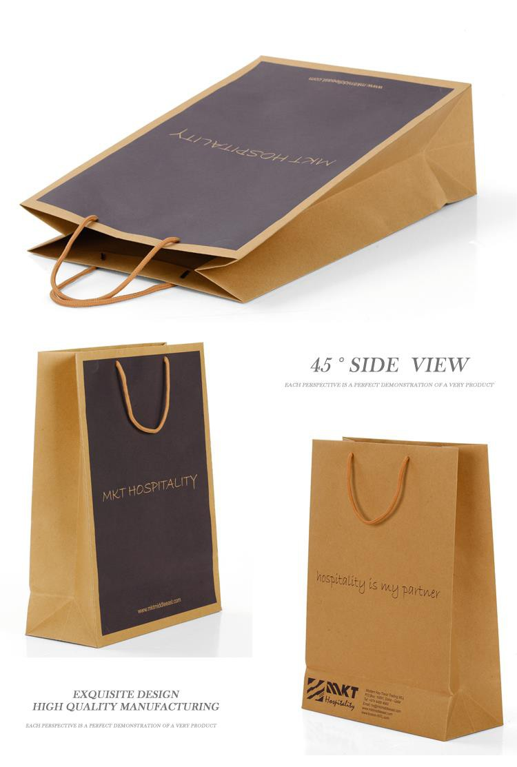 Kraft Paper Bags with Handles