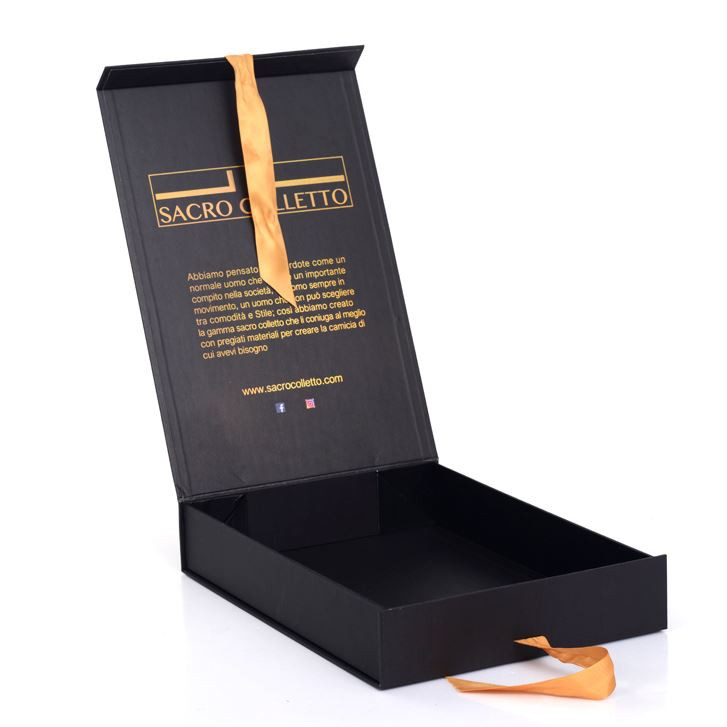 Black Cardboard Box