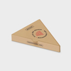 Custom Printed Corrugated Cardboard Paper Triangle Pizza Slice Box
