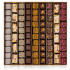 Crocodile Print Chocolate Paper Box with Window