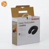 Custom Printed Corrugated Cardboard Travel Neck Pillow Suitcase Packaging Box