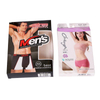 Custom Men Underwear Retail Packaging Box with Window and Hanging Hook