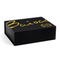 Black Packaging Box Gold Foil