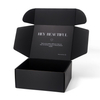 Black Corrugated Mailer Boxes With Logo