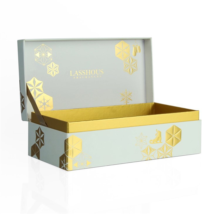 Wig Packaging Boxes Luxury Gold Foil