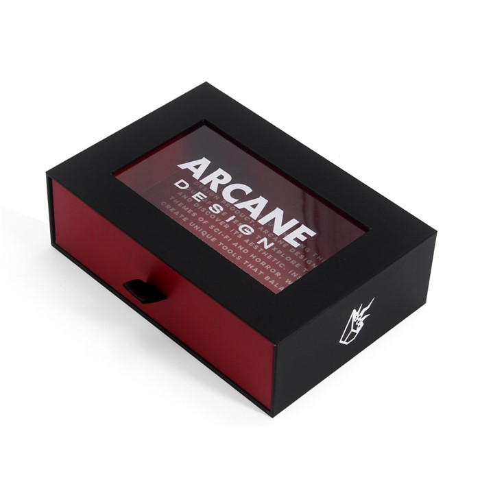gift box with window clear 3