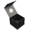 Custom Made Luxury Magnetic Gift Box Packaging with Window for Watch Shop