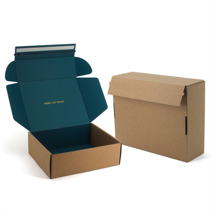 Corrugated Zipper Packaging Shipping Box