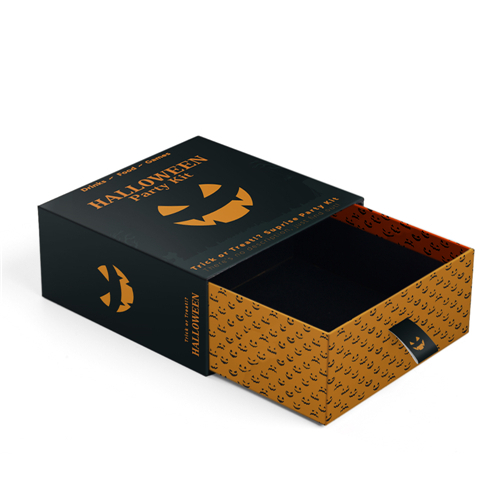 Custom Luxury Halloween Party Favors Paper Gift Box 