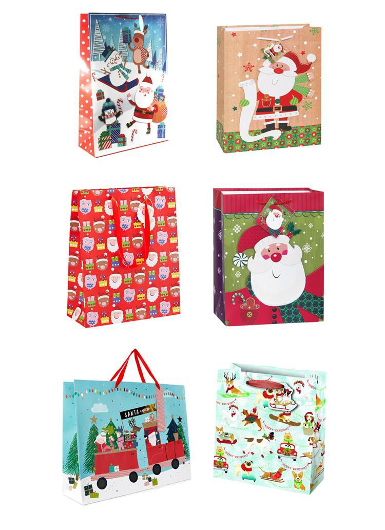 Christmas Paper Gift Bags