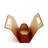 Luxury Triangle Shaped Foldable Magnetic Gift Paper Box with Die Cut Handle