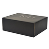 Customized Black Shipping Boxes with Zipper Strip