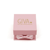 Empty Private Label Magnetic Jewelry Boxes with Bow