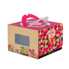 Custom Cake Box with Window