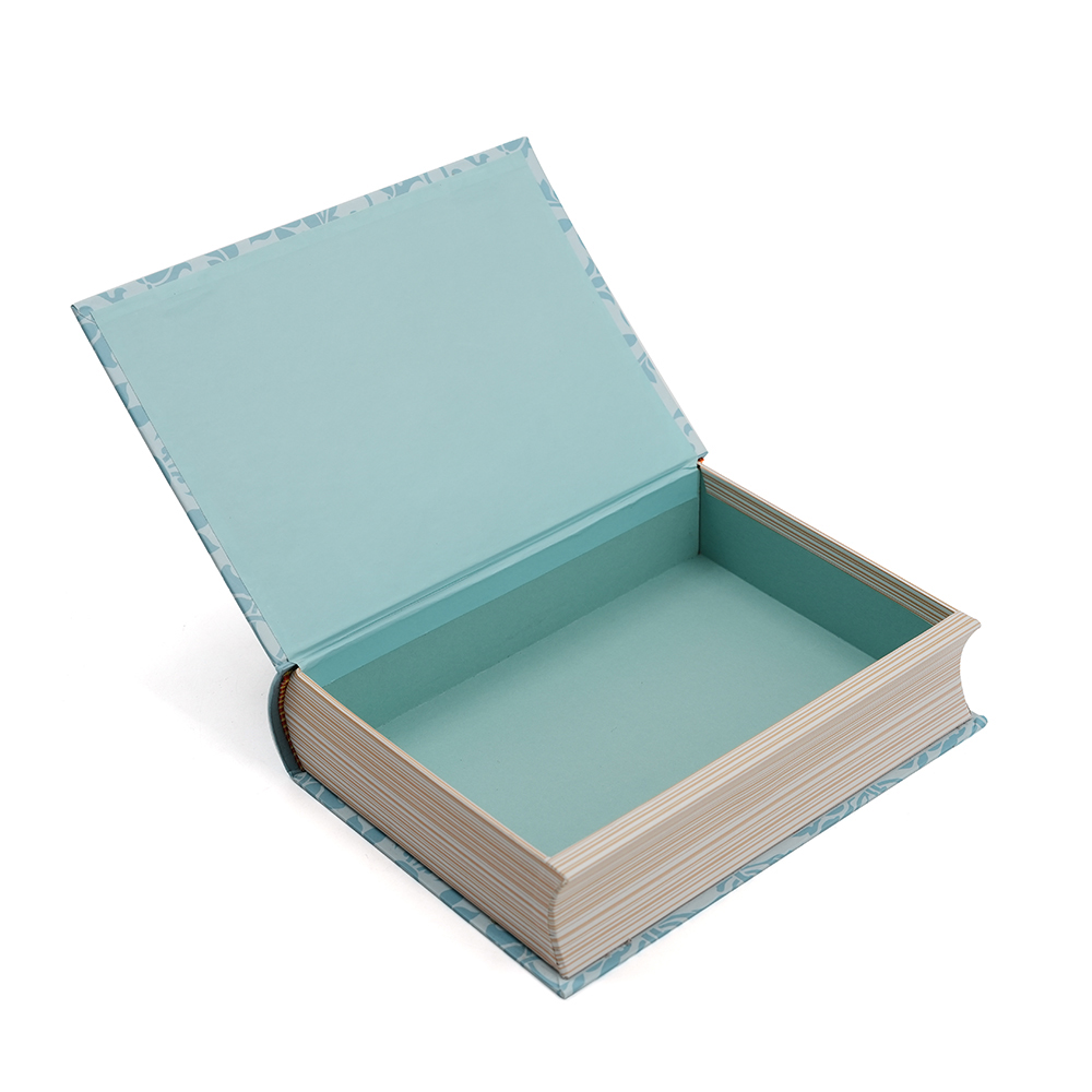 Custom Empty Decorative Cardboard Fake Book Storage Box