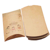 Custom Brown Kraft Paper Pillow Box Packaging