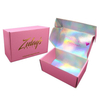 Pink Corrugated Shipping Boxes