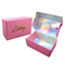 Pink Corrugated Shipping Boxes