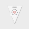 Custom Printed Corrugated Cardboard Paper Triangle Pizza Slice Box