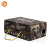 Personalized Shoe Corrugated Paper Package Box with Handle for Slippers