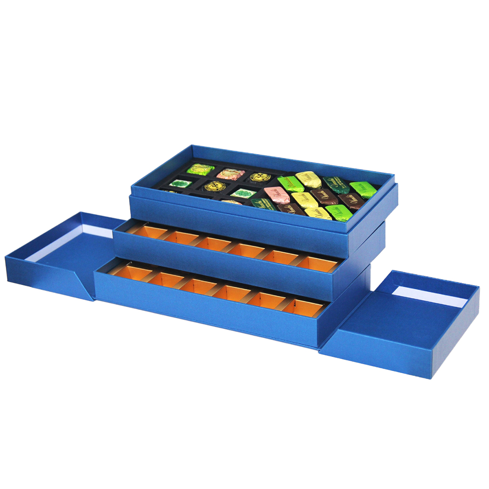 Chocolate Gift Box with Multiple Compartments