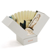 Custom Rigid Double Door Perfume Gift Box with Folding Fan Design