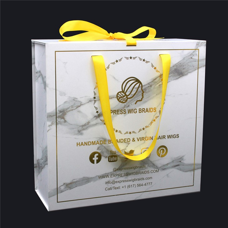 Gift Box Packaging With Ribbon