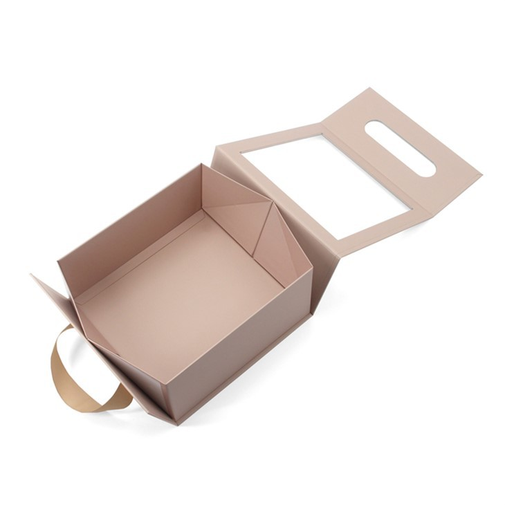 Foldable Magnetic Box With Window