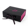 Purple Paper Magnetic Folding Gift Packaging Box