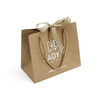 Wholesale Custom Printed Brand Logo Design Promotion Luxury Clothing Retail Gift Shopping Jewellery Paper Bag With Handle