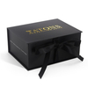 Black Packaging Box With Satin Inside