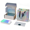 Holographic Colored Mailer Boxes And Bag