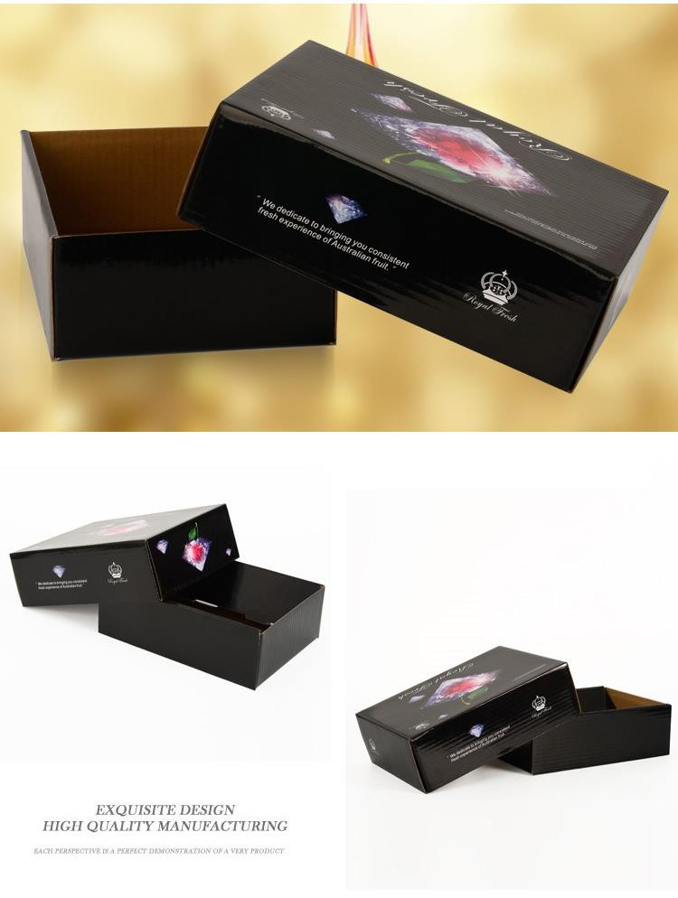 Black Corrugated Boxes