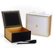 Large White Paper Gift Box with Ribbon