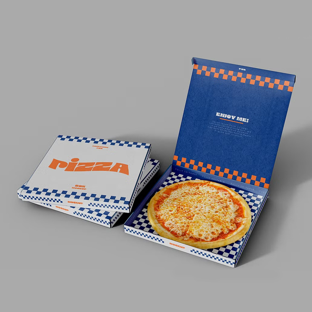 Custom Pizza Boxes with Logo